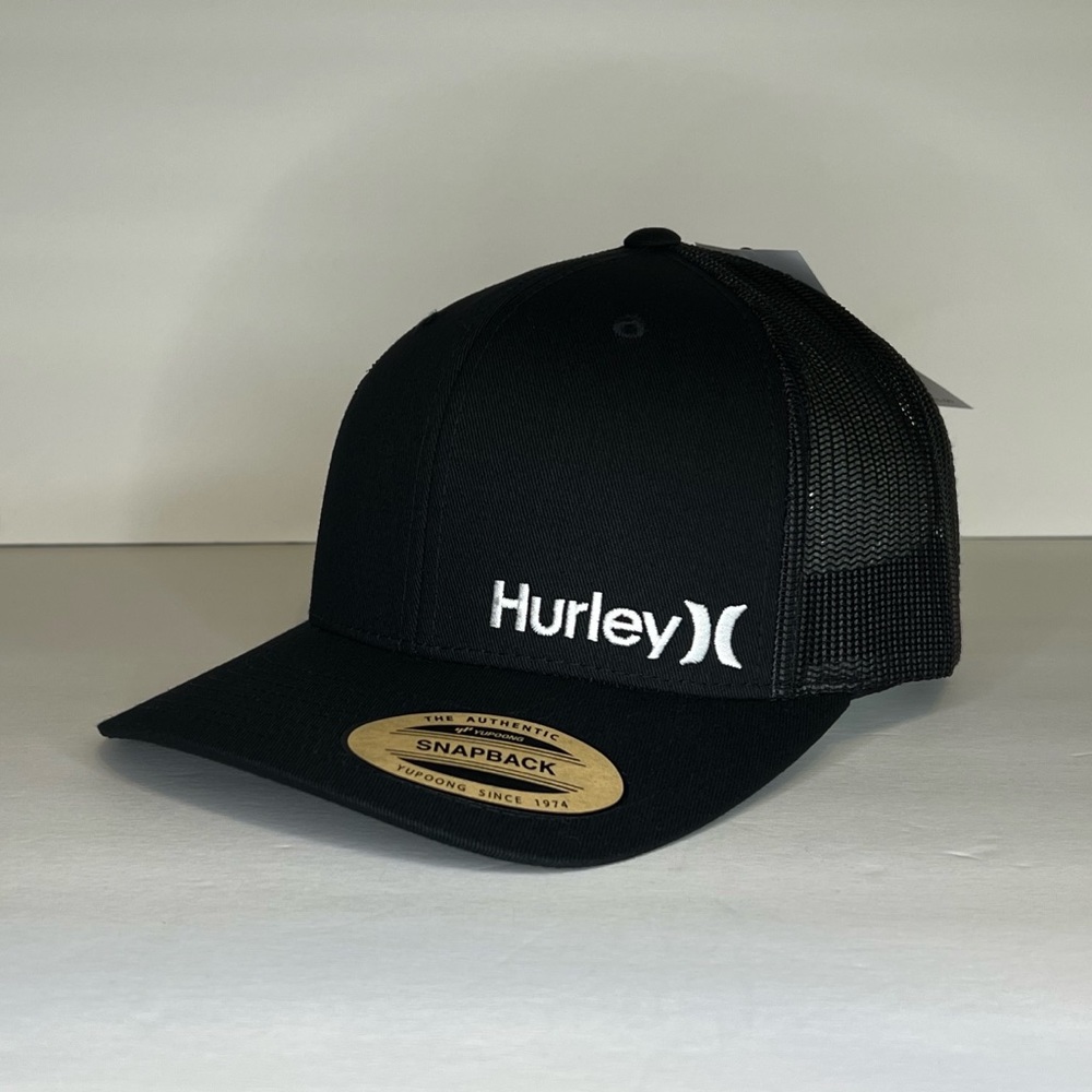 New Hurley Adult Mens Mesh Snapback Adjustable Trucker Cap Hat